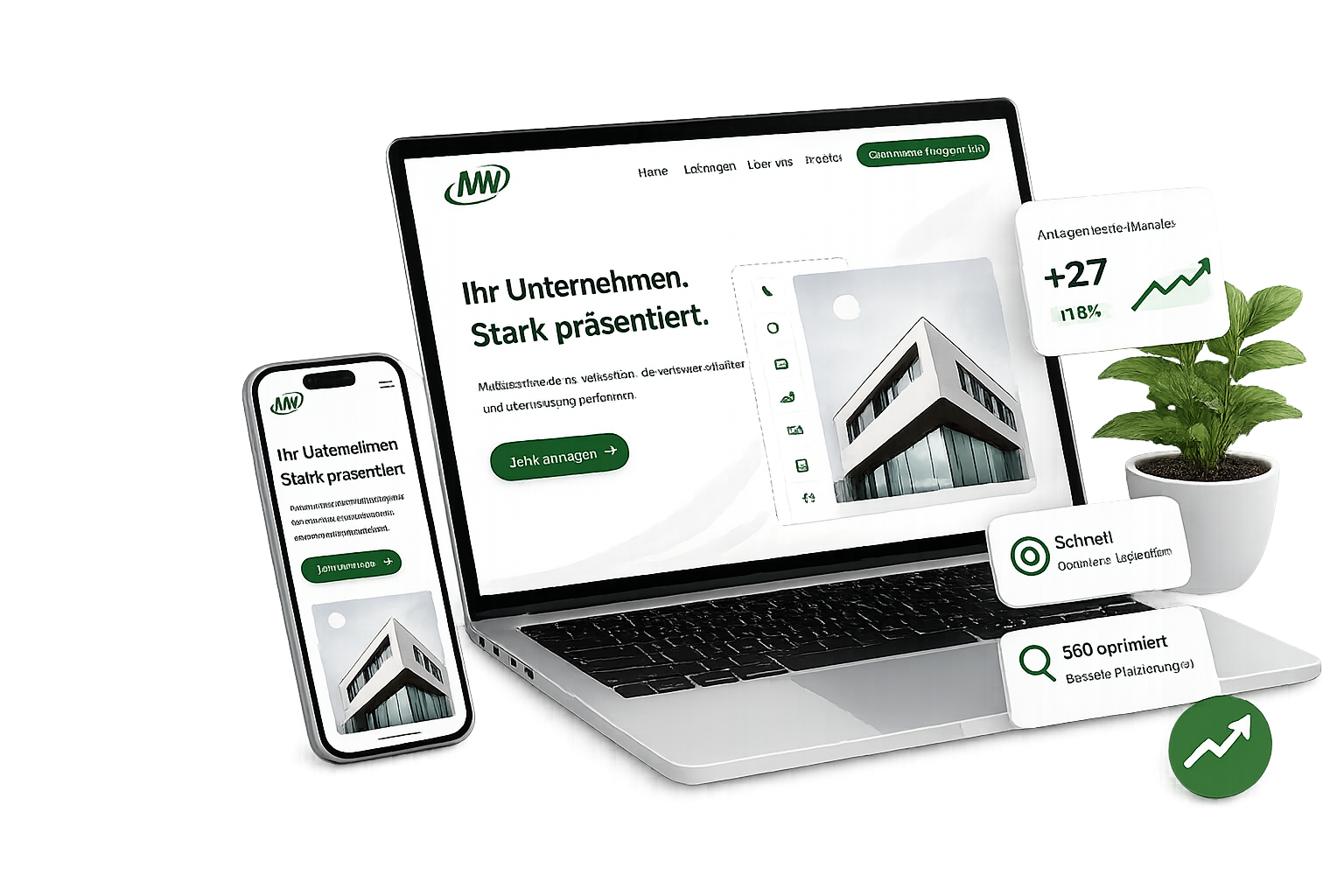 Website erstellen lassen - Hauptbild